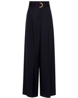 Max Mara Wide Trousers - Azul