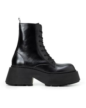 Vic Matié Lace-Up Boots - Black