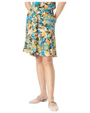 Missoni Kurzer Rock-Narzissen-Druck - Blau