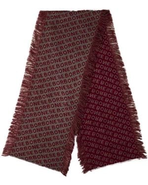 Borbonese Winter Scarves - Rojo