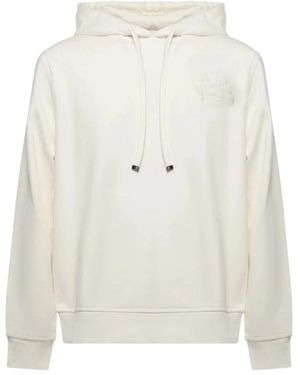 Etro Drawstring Hoodie - Weiß