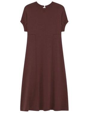Alpha Studio Knitted Dresses - Marrone