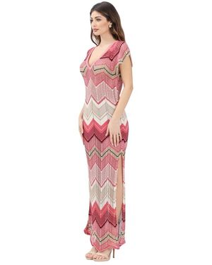 Akep Maxi Dresses - Rosso