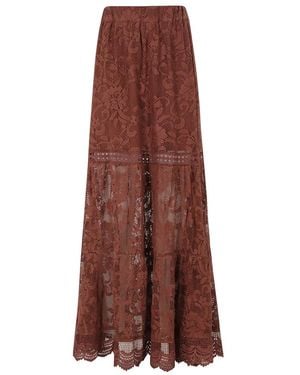 Miss Bikini Maxi Skirts - Marrón