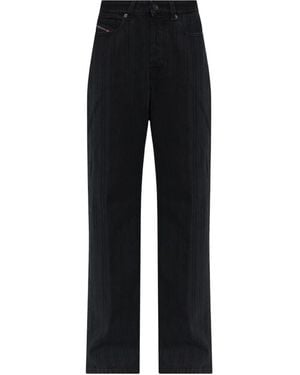 DIESEL Straight Jeans - Negro