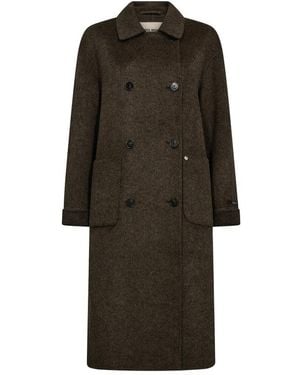 Mos Mosh Double-Breasted Coats - Verde