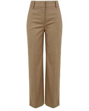 Douuod Woman Straight Trousers - Natural