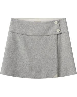 THE GARMENT Short Skirts - Gris