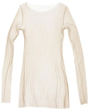 Cortana Tops ,Nylon T De Tul Top - Wit