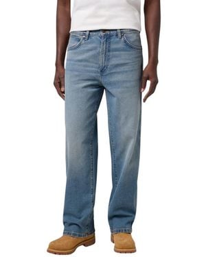 Wrangler Rechte Jeans - Blauw