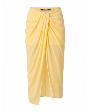 Jacquemus Midi Skirts - Yellow