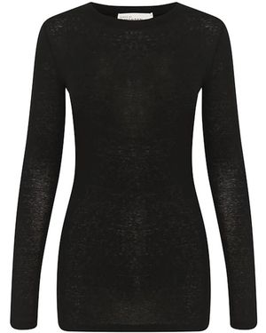 Karen By Simonsen Long Sleeve Tops - Nero