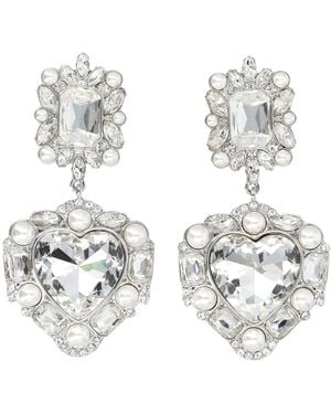 Self-Portrait Earrings - Metallic