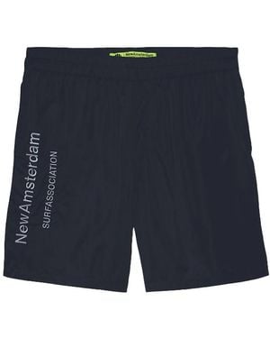 New Amsterdam Surf Association Logo Boardshort - Blau