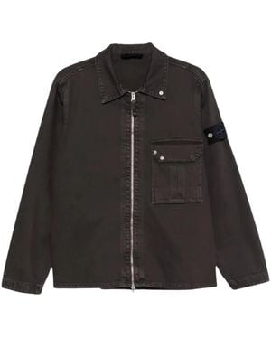 Stone Island Overshirt - Zwart