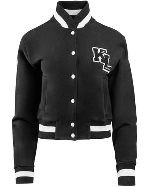 Karl Lagerfeld Bomber Jackets - Zwart
