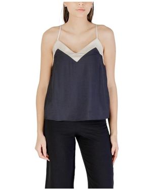 Vero Moda Sleeveless Tops - Blue