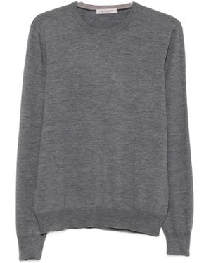 La Fileria Round-Neck Knitwear - Grey
