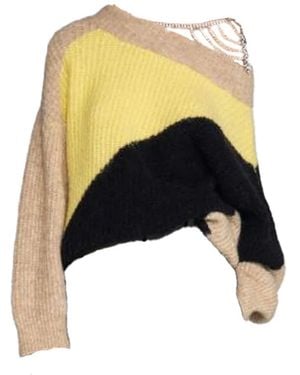 Circus Hotel Round-Neck Knitwear - Negro