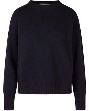 Vanisé Round-Neck Knitwear - Blu