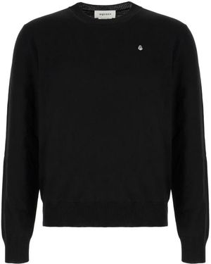 McQueen Stijlvolle Gebreide Kleding Collectie - Zwart