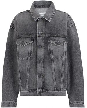 Agolde Denim Jackets - Grigio
