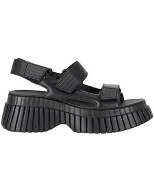 Camper Flat Sandals - Nero