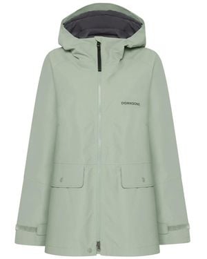 Didriksons Stilvolle Parka Jacke Für Frauen - Grün