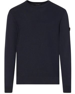 Peuterey Round-Neck Knitwear - Blu