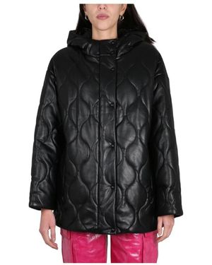 Stand Studio Everlee Faux Leather Jacket - Schwarz