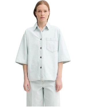 Aeron Denim Shirts - Azul