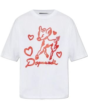 DSquared² Tops ,Wit ,T-Shirts