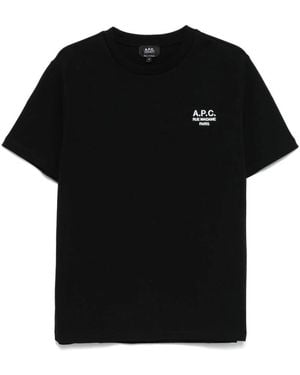 A.P.C. T-Shirts - Black