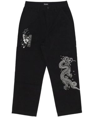RIPNDIP Straight Trousers - Black