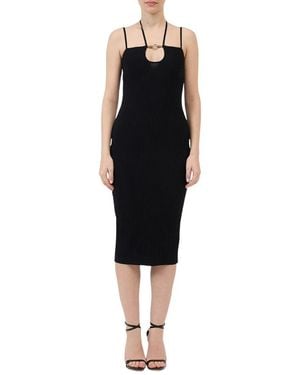 Just Cavalli Midi Dresses - Black