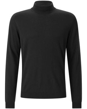 Roberto Collina Rollkragenpullover - Schwarz