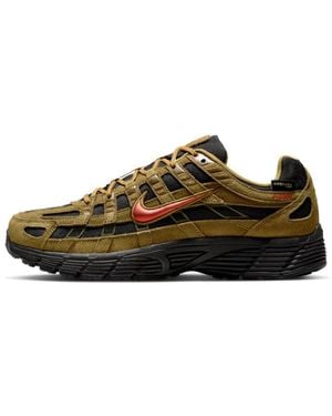 Nike Fitness ,Groen ,Suède P-6000 Premium Cordura - Bruin