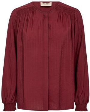 Mos Mosh Overhemden ,Rood ,Senti Shirt