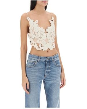 Zimmermann Sleeveless Tops - Blue