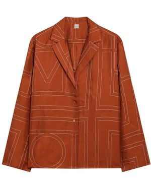 TOTEME Shirts - Braun