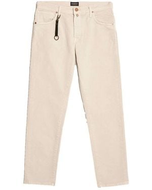Incotex Straight Fit Jeans - Natural