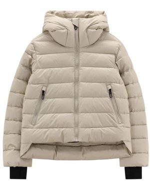 CMP Fitness ,Leer Jacket Fix Hood - Naturel