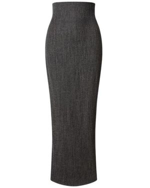 Alberta Ferretti Maxi Skirts - Black