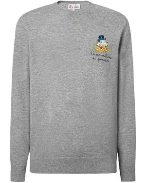 MC2 Saint Barth Round-Neck Knitwear - Grey