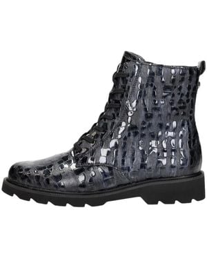 Remonte Schnürstiefeletten Hoch - Schwarz