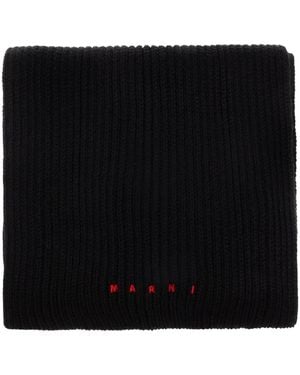 Marni Winter Scarves - Negro