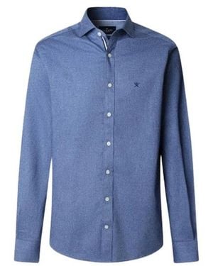 Hackett Casual Shirts - Blue
