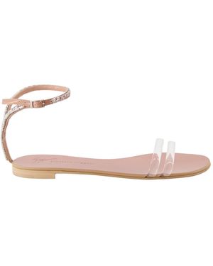 Giuseppe Zanotti Flat Sandals - Rosa