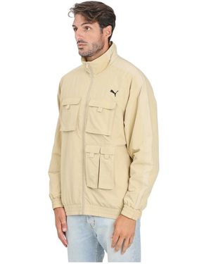 PUMA Light Jackets - Natural