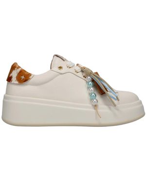 GIO+ Schoenen ,Wit ,Katoen Ivory - Grijs